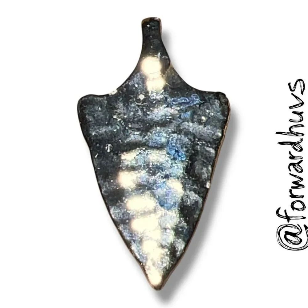 Bundle Sale 3 for $15 | Silver Tone Metal Arrowhead Pendant